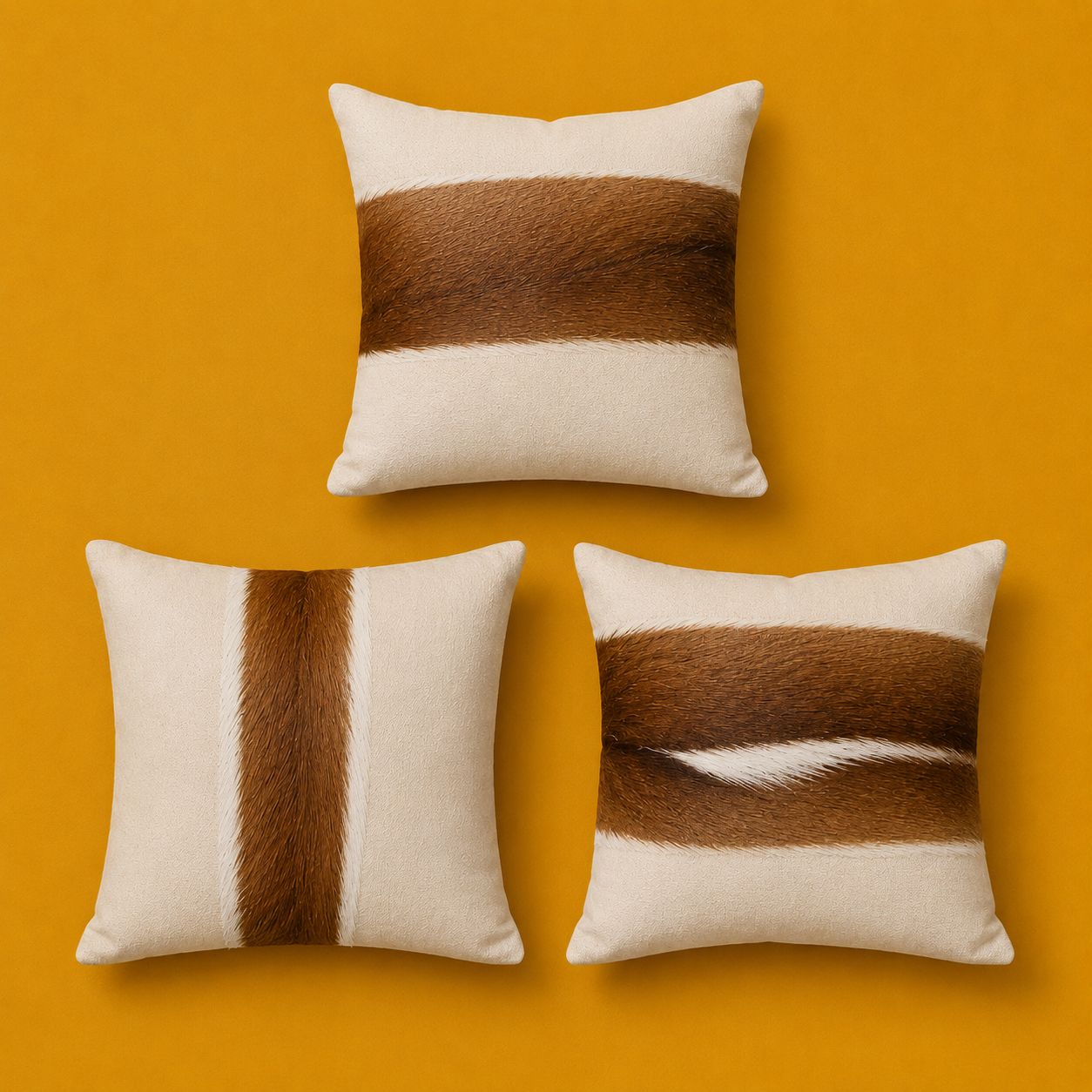 Springbok Skin Motif Pillowcases
